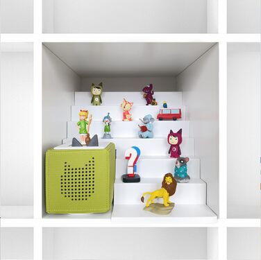 Магнітна вставка для зберігання Tonie-фігурок на IKEA Kallax, місце для 50+ фігурок, з вирізом для Toniebox, легкий монтаж