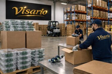 Набір скляних контейнерів для зберігання їжі Visario, 5 шт по 1040 мл, з герметичною кришкою, боросилікатне скло, для мікрохвильової печі та духовки