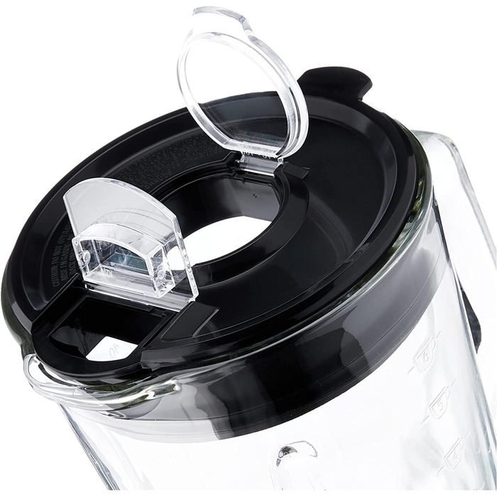 Блендер стаціонарний Russell Hobbs 2-в-1 зі скляною чашею 1.5л та міні-блендером для смузі 0.6л - подрібнювач льоду, BPA-free, нержавіюча сталь 23821-56