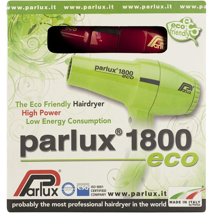 Фен Parlux Profi 1800, професійний, червоний