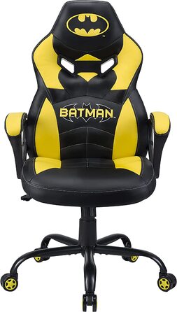 Дитяче ігрове крісло Subsonic Batman, офіційна ліцензія DC Comics, для офісу та геймінгу