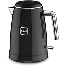 Електрочайник Novis K1, чорний, 1 л, преміум-якість