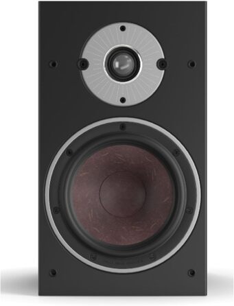 DALI Oberon 3 – Поличкові акустичні системи (Dark Walnut) з дерев'яним басовиком та шовковим твітером