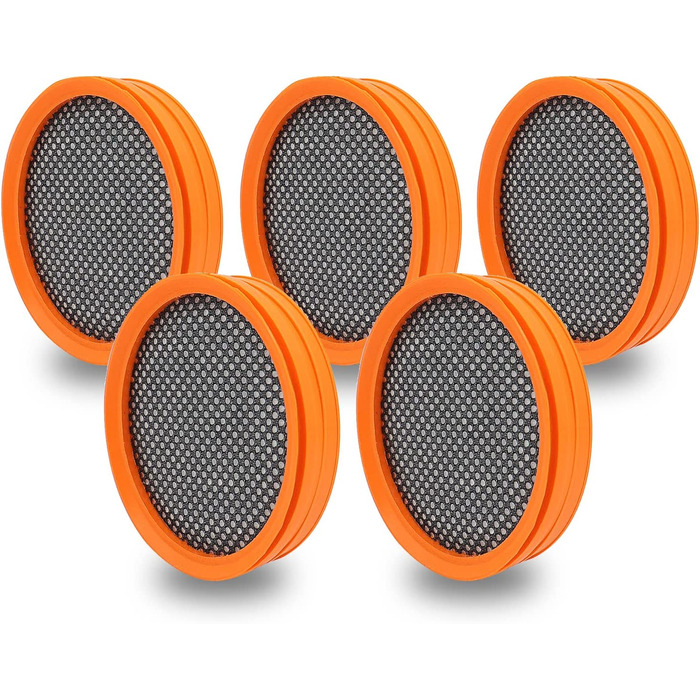 Набір з 5 фільтрів Laukowind для пилососів Philips SpeedPro та SpeedPro Aqua, сумісний з FC8009/01, FC6726, FC6727, FC6723, FC6721, FC6722, FC6724, FC6725, FC6728