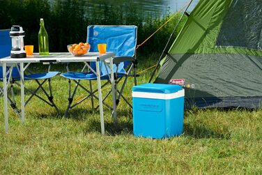 Термобокс Campingaz Icetime Plus, 30 л, синій, для пікніка та подорожей