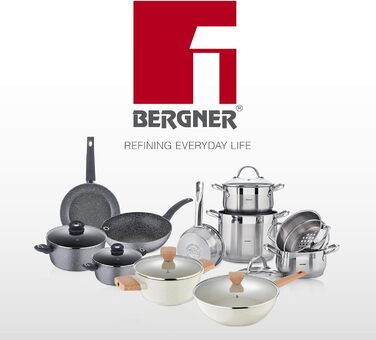 Каструля Bergner Retro 20 см, антипригарне покриття