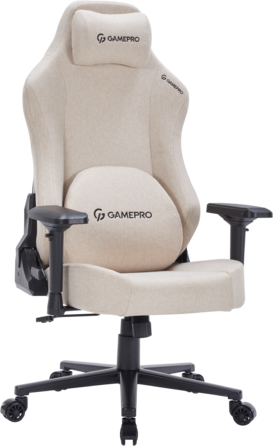Крісло ігрове GamePro FGC750G Fabric Beige