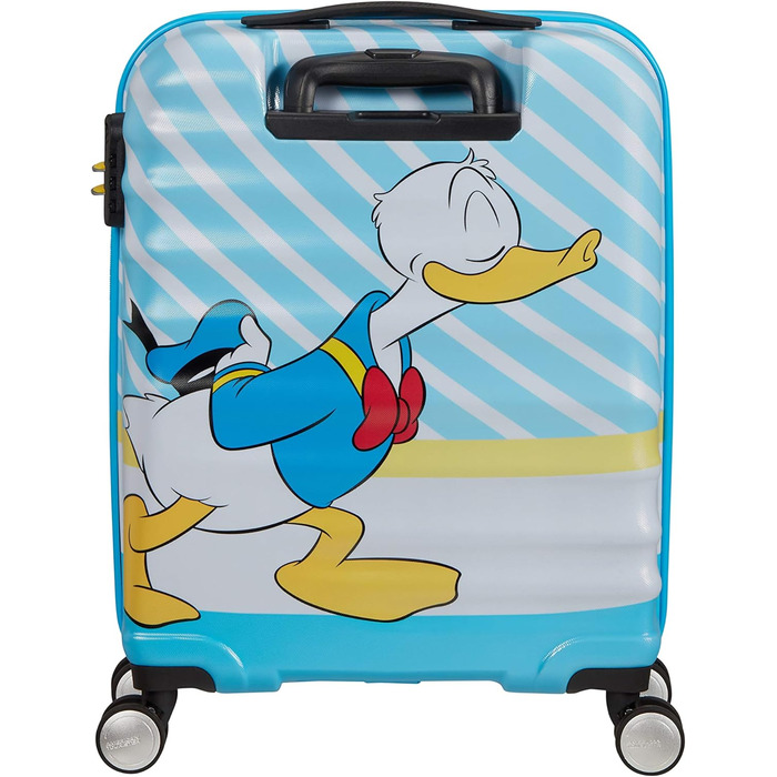 Валіза American Tourister Wavebreaker Disney Spinner 55 см, 36 л, Дональд Дак, мультиколір
