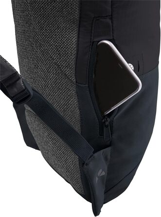 Міський рюкзак VAUDE CityGo 14 л, чорний, універсальний розмір