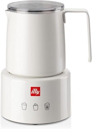 Кавова кружка illy 22984, 250 мл, нержавіюча сталь, біла