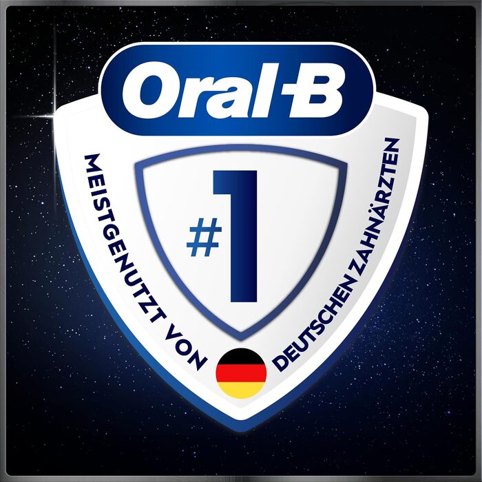 Електрична зубна щітка Oral-B iO Series 10 Cosmic Black, набір з 3 насадками (Probierset)