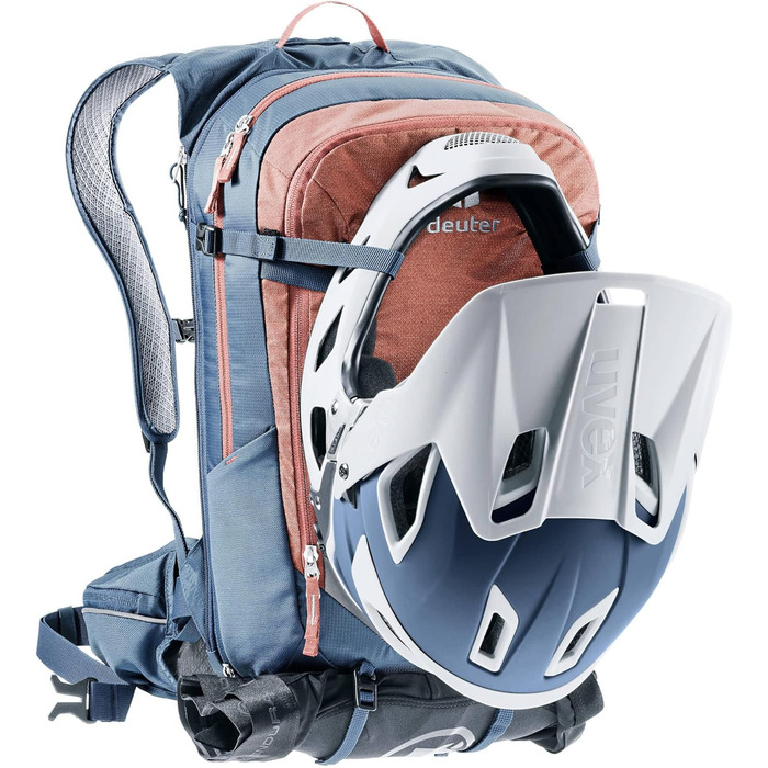 Велосипедний рюкзак Deuter Compact EXP 14, червоно-синій