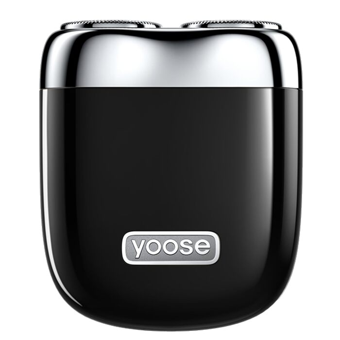 Електрична бритва Yoose MINI для чоловіків, водонепроникна (IPX7), з мотором 8000 об/хв, Type-C, чорна