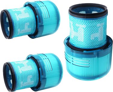Мийний фільтр DingGreat для пилососа Dyson V15/V11 (3 шт), змінний HEPA-фільтр, сумісний з моделями SV22, SV14, заміна 970013-02