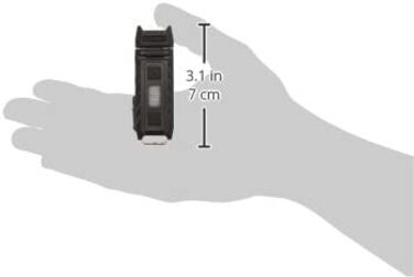 Ліхтарик-брелок Nitecore Thumb Mini 85 лм, USB-зарядка, рухома головка, чорний