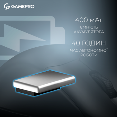 Бездротова миша GamePro Asgard Surt (GM017B)