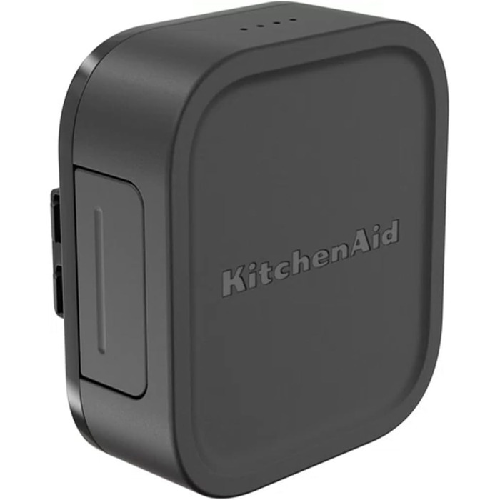 Блендер заглибний KitchenAid Go Cordless бездротовий, 1л, з чашею BPA-free, вінчиком та подрібнювачем, захист від подряпин, сталеві леза, чорний