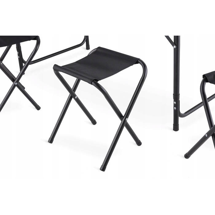 Туристичний стіл Outtec, 60 x 120 x 54,5 см, чорний