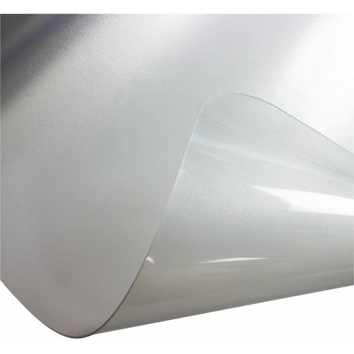 Прозорий прямокутний килимок Cleartex 152x122x0,3 см для підлоги, захисний пластиковий мат для офісного крісла