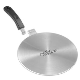 Адаптер для індукційної плити ACTIV CUISINE 24 см зі знімною ручкою, перехідник для кавоварок Мока та посуду з нержавіючої сталі