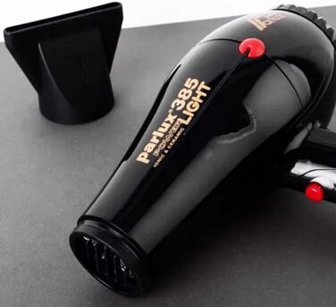 Фен Parlux Powerlight Black для волосся, чорний, професійний