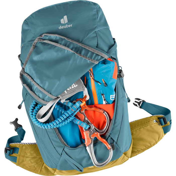 Жіночий туристичний рюкзак Deuter Trail 28 SL, 28 л, синьо-жовтий