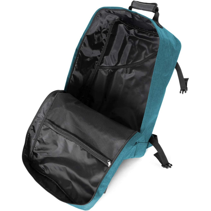 blnbag M3 – Компактний ультралегкий туристичний рюкзак 35 л, унісекс, аквазелений, з м'якими регульованими лямками або як сумка, для подорожей і спорту