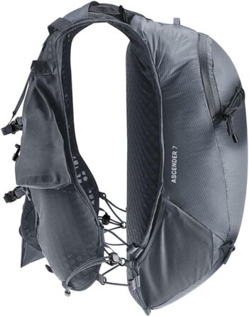 Рюкзак для трейлранінгу Deuter Ascender 7, чорний, 7 л