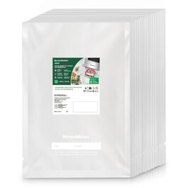 Пакети для вакууму Bonsenkitchen Profi VB3205, 28x40 см (100 шт) - для харчових продуктів, Sous Vide, міцні, без BPA