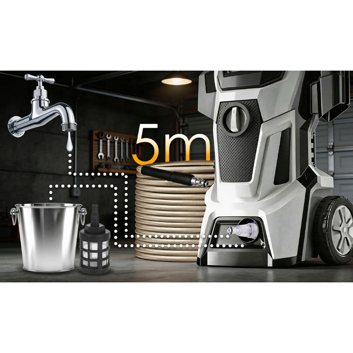Мийка високого тиску TAVO 140 бар, 2500 Вт