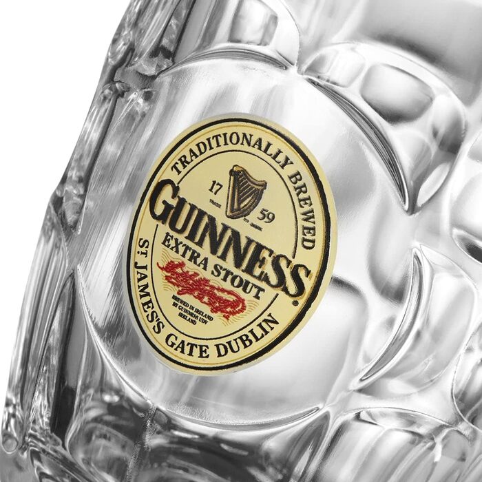 Пивний кухоль Guinness з ручкою, 1 пінта, з логотипом