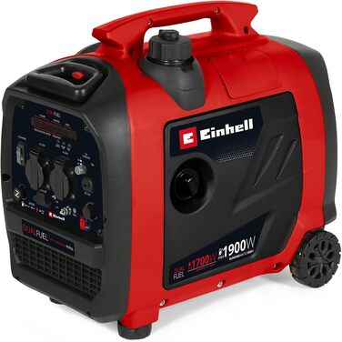 Інверторний бензиново-газовий генератор Einhell TE-IG 1900 DF, 1.8 кВт, 4-тактний двигун, з USB-портами