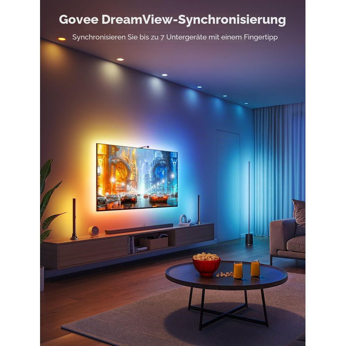 Система підсвічування для телевізора Govee TV Backlight Kit 2, для екранів 55-65 дюймів, розумна LED-підсвітка