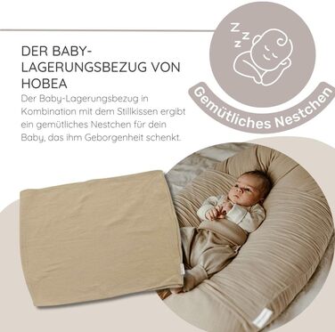 Подушка для вагітних HOBEA-Germany XXL 190x76 см, бавовна, зебра - для сну на боці, для вагітних та дорослих