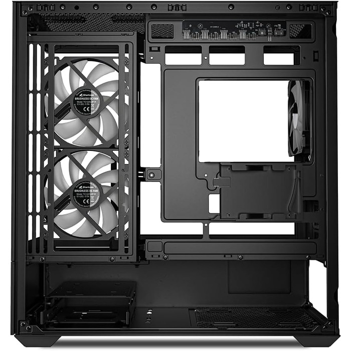 Корпус для ПК Sharkoon MK6 RGB Micro-ATX чорний