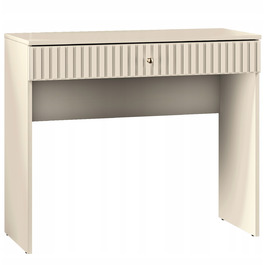 Туалетний столик ML Meble, відтінки бежевого, матовий, 92 x 78 x 40 см