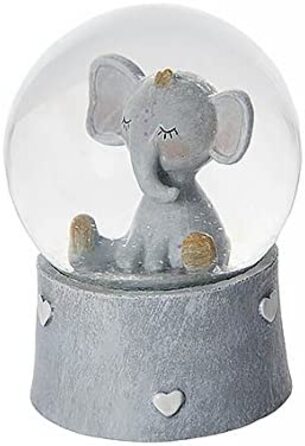 Снігова куля-музична шкатулка Elephant Mousehouse Gifts для дітей, подарунок для хлопчика чи дівчинки, дитяча декорація
