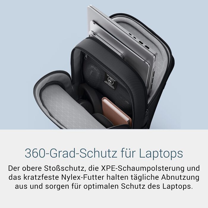 Рюкзак для ноутбука Dell EcoLoop Backpack CP5626, 23л, чорний, з перероблених матеріалів