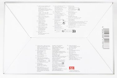 Кавоварка Melitta Easy Therm з термокувшином, фільтраційна, до 8 чашок, чорна, з функцією захисту від капання