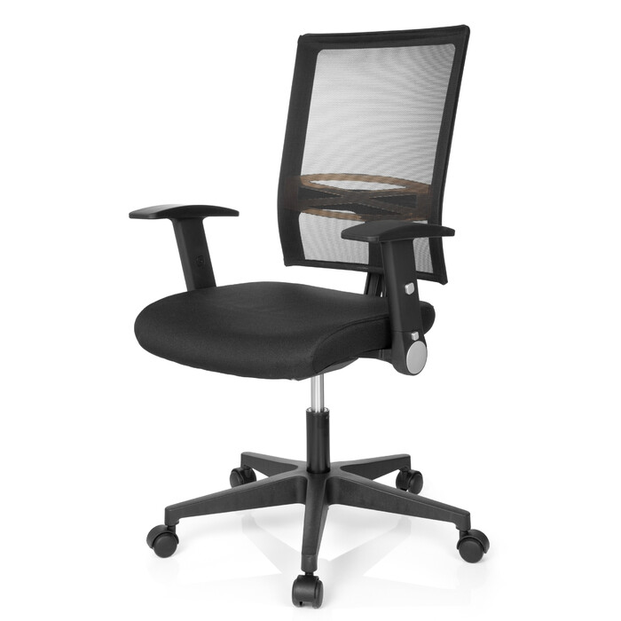 Офісне крісло / поворотне крісло OFFICE R8 Mesh Black hjh OFFICE