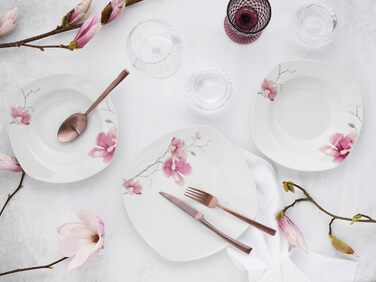Набір посуду CreaTable Amelie AIKO, 18 предметів, порцеляна, для миття в посудомийній машині та використання в мікрохвильовці