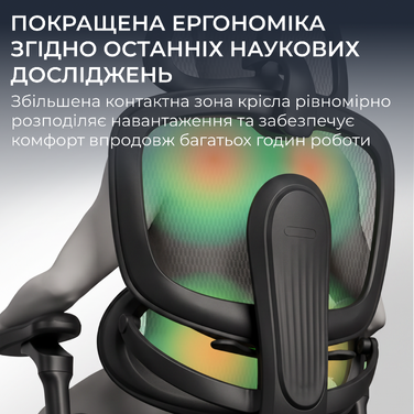 Крісло офісне Sihoo C300 PRO V2 Black з підставкою для ніг