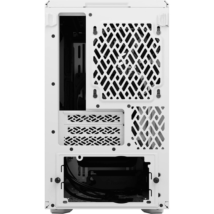 Корпус Fractal Design Meshify 2 Nano White TG Clear Tint, білий, скляна панель, компактний, для ігрових ПК