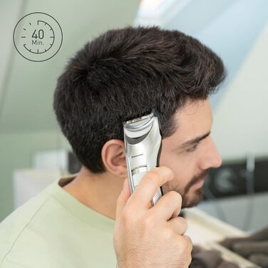 Триммер для бороди та волосся Panasonic ER-GC71 з 39 насадками для чоловіків - професійний догляд та стайлінг