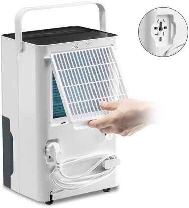 Повітряний осушувач електричний Trotec TTK 33 E 14 л/добу, для кімнат до 15 м² / 37 м³