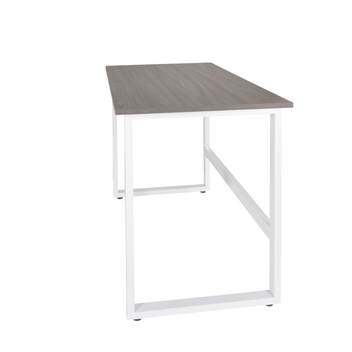 Письмовий стіл / Комп'ютерний стіл WORKSPACE LIGHT I 120 x 60 см, сірий / білий, hjh OFFICE