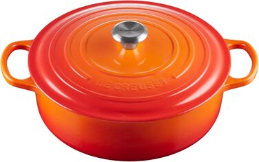 Гусятниця Le Creuset Signature з чавуну, 30 см, 6,2 л, для всіх плит і духовок, колір червоний (Ofenrot)