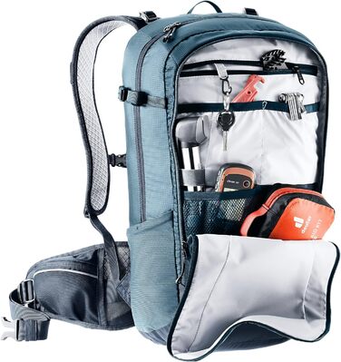 Велосипедний рюкзак Deuter Flyt 20 з захистом, синій, 20 л