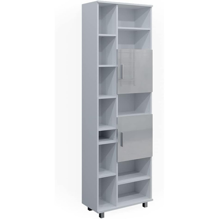 Шафа для ванної Vicco Ilias, білий глянець, 60x190 см
