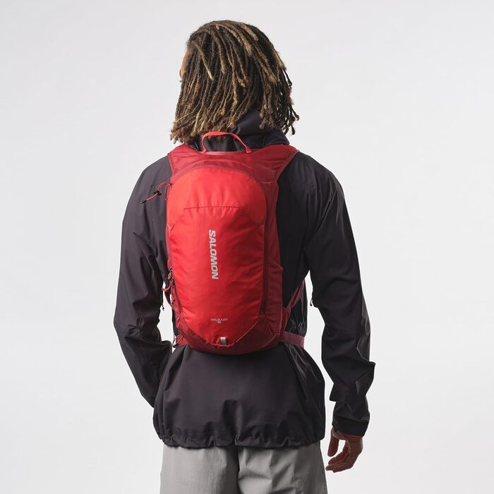 Рюкзак Salomon Trailblazer 10L унісекс для туризму, легкий та зручний, червоний